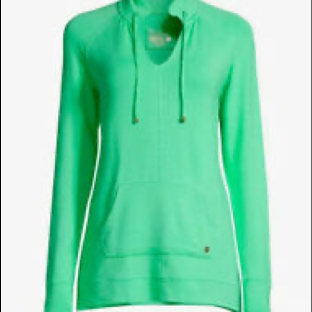 NWT Lilly Pulitzer Cassi Popover Gustavia Green M